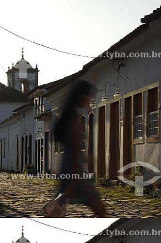  Street of Paraty city - Green Coast - Rio de Janeiro - Brazil - December 2006 