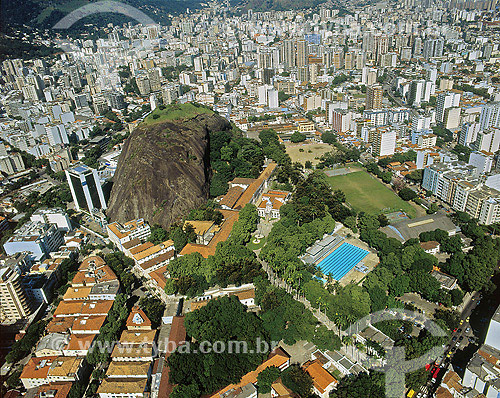  Aerial view of Militar School at Tijuca neighbourhood - Rio de Janeiro city - Rio de Janeiro state - Brazil 