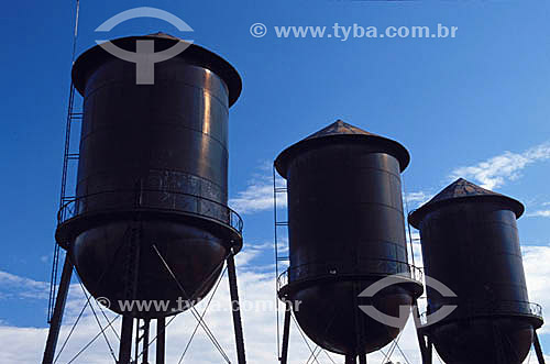 Three water tanks - Porto Velho city - Rondonia state - Brazil 