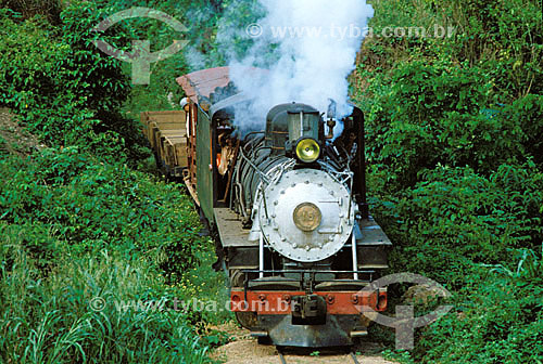  A train of Madeira-Mamoré Railway - Rondonia state - Amazonian region - Brazil 