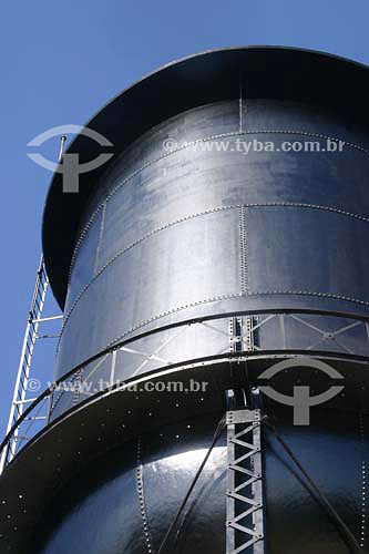  Detail of Three Water Tanks - Porto Velho city - Rondonia state - Brazil - May 2006 