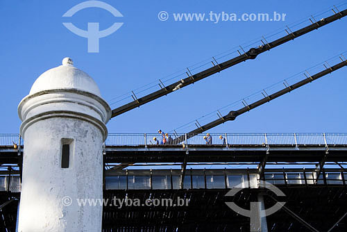  Hercilio Luz bridge - Florianopolis city - Santa Catarina state - Brazil 