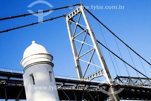  Hercilio Luz bridge - Florianopolis city - Santa Catarina state - Brazil 
