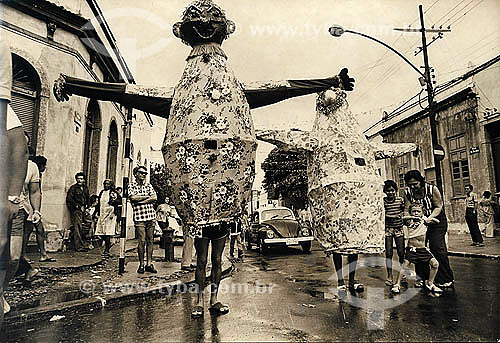  Street Carnival - Engenho de Dentro Neighbourhood - Rio de Janeiro city - Rio de Janeiro state - Brazil - 1980s 