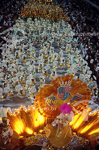  Samba School parade - Marques de Sapucai Avenue - Sambodromo - Rio de Janeiro city - Rio de Janeiro State - Brazil 