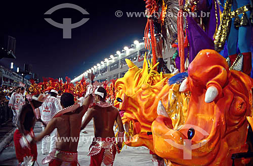  Carnival - parade in the Sambodromo - Viradouro Samba School - Rio de Janeiro city - Rio de Janeiro state - Brazil 