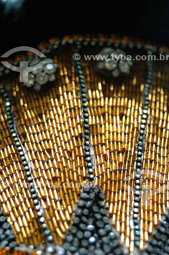  Detail of a carnival costume 