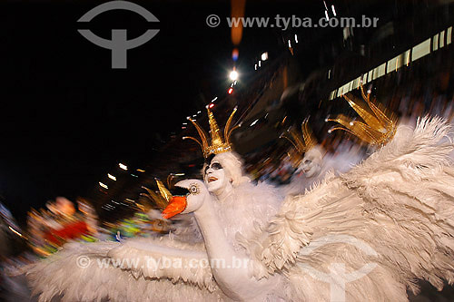  Rio Carnival of 2005 - Unidos da Tijuca School parade - Sambadrome - Rio de Janeiro city - Rio de Janeiro state - Brazil 