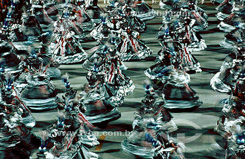  Baianas - Uniao da Ilha Samba School - Carnival 2001 - Rio de Janeiro city - Rio de Janeiro state - Brazil 
