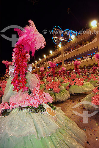  Rio Carnival of 2007 - Mangueira School parade - Sambadrome - Rio de Janeiro city - Rio de Janeiro state - Brazil 