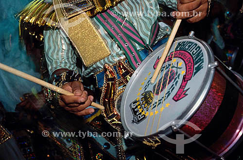  Bateria (drum section) - Carnival - Rio de Janeiro city - Rio de Janeiro state - Brazil 