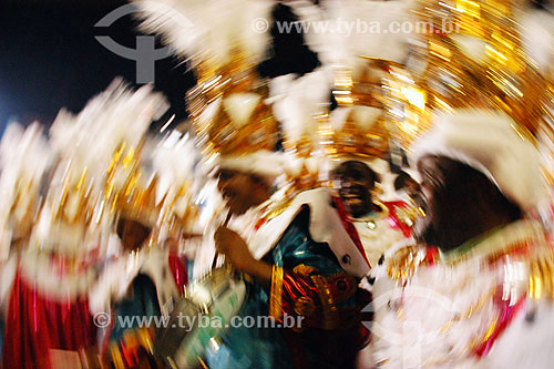  Rio Carnival of 2005 - Imperatriz Leopoldinense School parade - Sambadrome - Rio de Janeiro city - Rio de Janeiro state - Brazil 