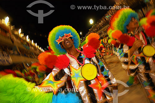  Rio carnival parade - Sambadrome - Rio de Janeiro city - Rio de Janeiro state  