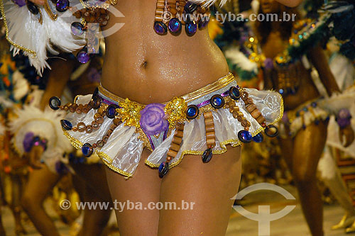  Women at the Carnival Parade on the Sambadrome - Rio de Janeiro city - Rio de Janeiro state - Brazil 