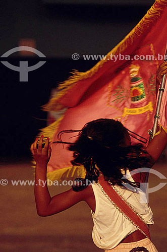  Porta-bandeira - Carnival - Rio de Janeiro city - Rio de Janeiro state - Brazil 