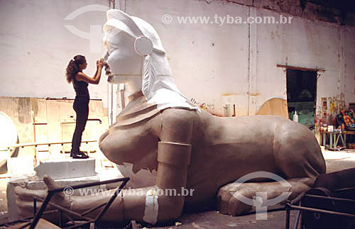  Carnival - tend - preparations - Rio de Janeiro city - Rio de Janeiro state - Brazil 
