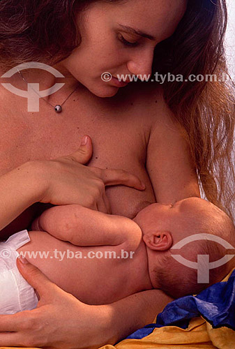 Mother and baby - Breast-feeding 