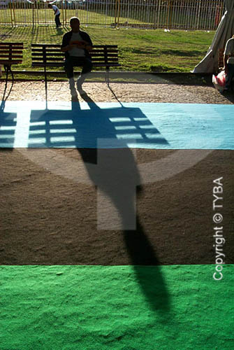  Man on a bench - Rio de Janeiro city - Rio de Janeiro State - Brazil 