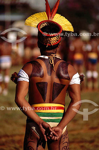  Yawalapiti indian - Xingu Nationa Park - Brazil 