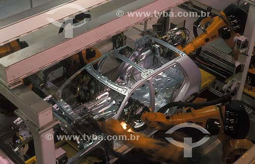  Automotive industry - Volkswagen - Sao Jose dos Pinhais city - Parana state - Brazil - 2003 