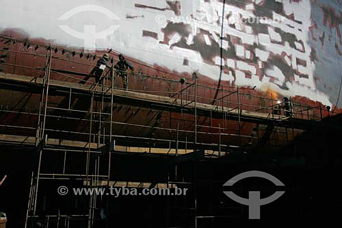  Itaituba ship being fixed - RENAVE Shipyard  - Niteroi city - Rio de Janeiro state (RJ) - Brazil