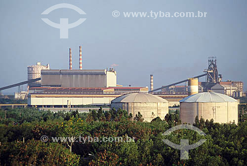  CST Companhia Siderúrgica de Tubarão (Steel Industry of Tubarao) -  Vitoria city - Espirito Santo State - Brazil 