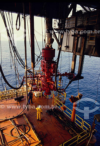  Worker at a petroleum platform - Brazil 