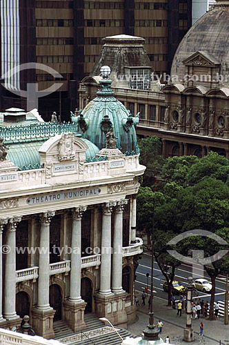  Teatro Municipal (Municipal Theater)* - center of Rio de Janeiro city - Rio de Janeiro state - Brazil  * Inaugurated in 1909, the Municipal Theater Building design was inspired by the 