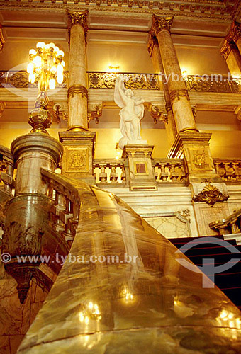  Teatro Municipal (Municipal Theatre)*  Interior -  Rio de Janeiro city downtown - Rio de Janeiro state - Brazil  * Inaugurated in 1909, the Municipal Theater Building design was inspired by the 