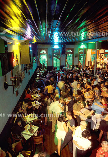  Dance floor - people dancing - Gafieira Estudantina - Rio de Janeiro city - Rio de Janeiro state - Brazil 