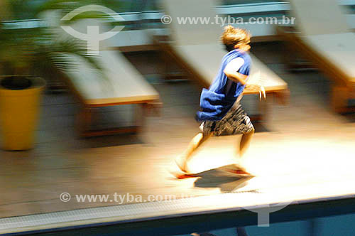  Child running 