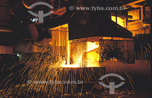  Niobium mining - CBMM company electrical oven - Araxas city - Minas Gerais state - Brazil - April 2001 