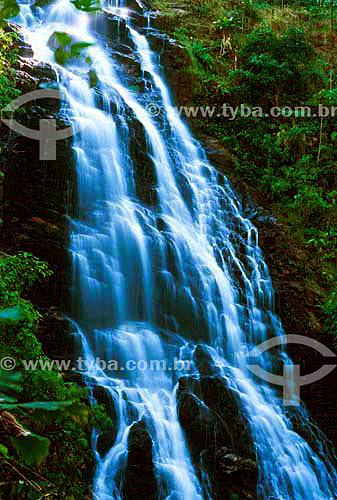  Cachoeira do Macaco (Monkey Waterfall) - Schroeder city - Santa Catarina state - Brazil - September 2003 