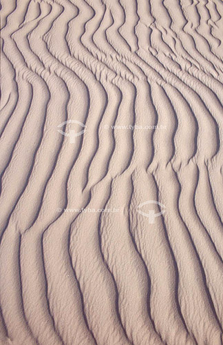  Aerial view - Detail of sand dunes - Lençois Maranhenses National Park - Maranhao state - Brazil 