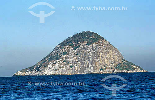  Island at Rio de Janeiro city coast - Rio de Janeiro state - Brasil 