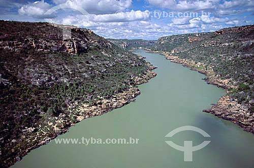  Sao Francisco River Canyon  - Caatinga Ecosystem - Brazil 