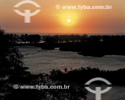  Sunset in Barra de Guaratiba - Rio de Janeiro city - Rio de Janeiro state  