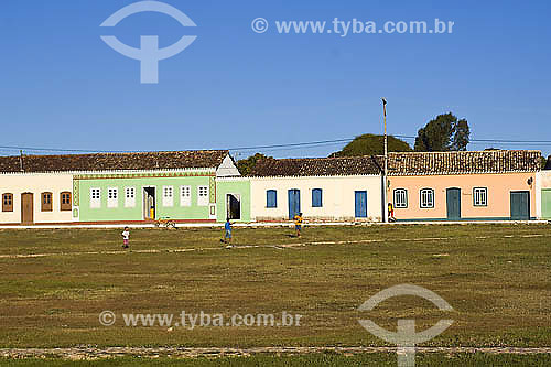  Detail of historic houses - Rio de Contas city  - Rio de Contas city - Bahia state (BA) - Brazil