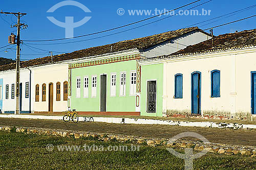  Colonial style architecture of the town of Rio de Contas - Chapada Diamantina - BA - Brazil 