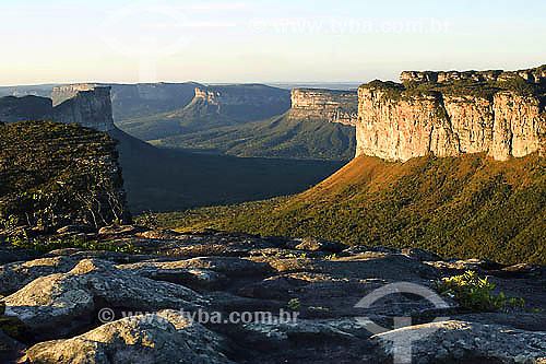  Rocks formation at Chapada Diamantina - Bahia state - Brazil 