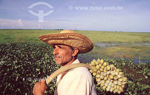  Man who lives in Pantanal (Pantaneiro) -  Pantanal National Park* - Mato Grosso state - Brazil  * The Pantanal Region in Mato Grosso state is a UNESCO World Heritage Site since 2000. 