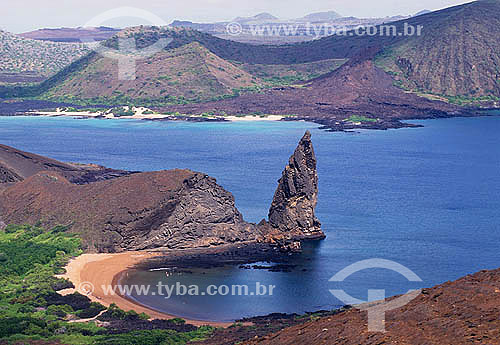  Volcanic rocks of the archipelago of Galapagos - Ecuador 