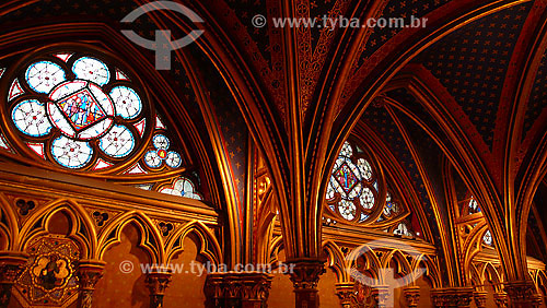  Saint Chapelle church, XIII century - Paris - France - 10/2007 