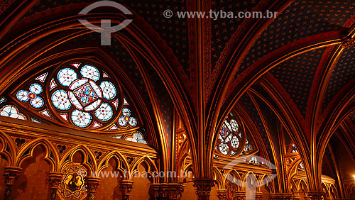  Saint Chapelle church, XIII century - Paris - France - 10/2007 