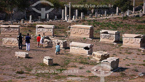  Ephesus archeological site (100 years BC) - Turkey - 10/2007 