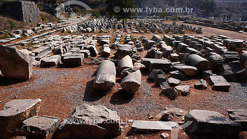 Ephesus archeological site (100 years BC) - Turkey - 10/2007 