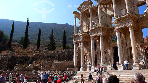  Celsus library - Ephesus archeological site (100 years BC) - Turkey - 10/2007 