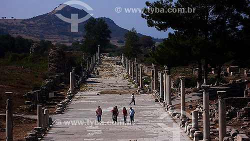  Celsus library - Ephesus archeological site (100 years BC) - Turkey - 10/2007 