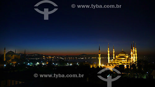  Blue Mosque at the sunrise - Istambul - Turkey 