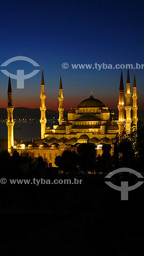  Blue Mosque at the sunrise - Istambul - Turkey 